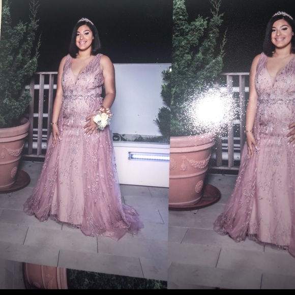 Lara Gown / Prom Dress - $700 VALUE Size 12 - Picture 12 of 13